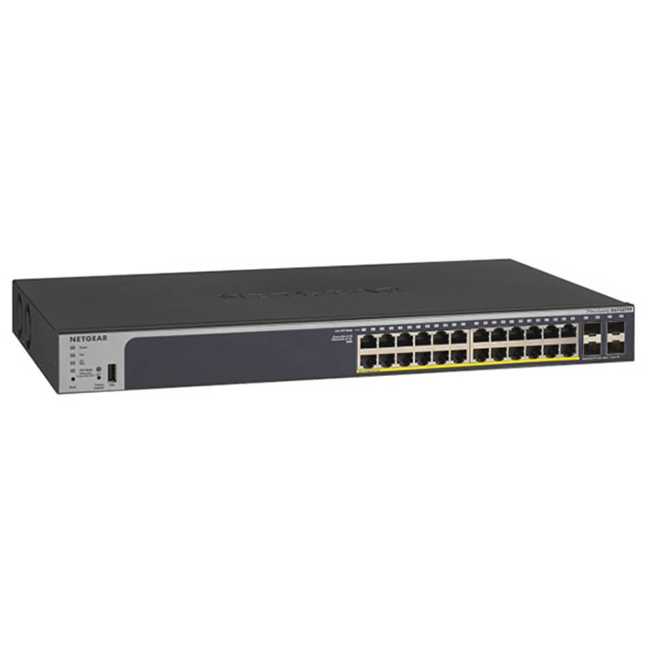 24-Port GE PoE+ Smart Switch NETGEAR GS728TPP